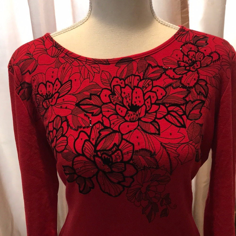 Karen and Scott lightly sequin Blouse